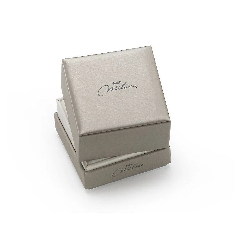 MILUNA DIAMANTISSIMA ANELLO DONNA ARGENTO 925 REFERENZA LID3557M14 NUOVO - Immagine 2 di 2