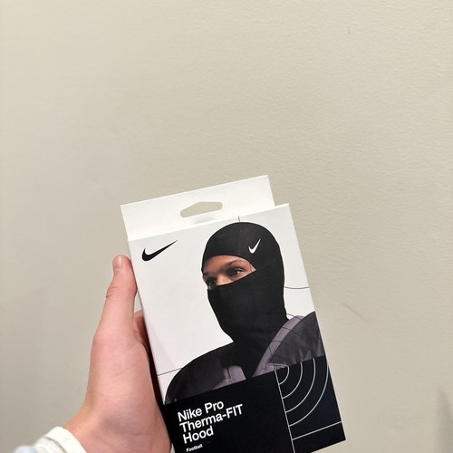 Nike Pro THERMAFIT Hyperwarm Hood Ski Mask Black/ Please Read