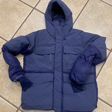 Under Armour Puffer Jacket Medium Men Blue Coldgear Infrared Down