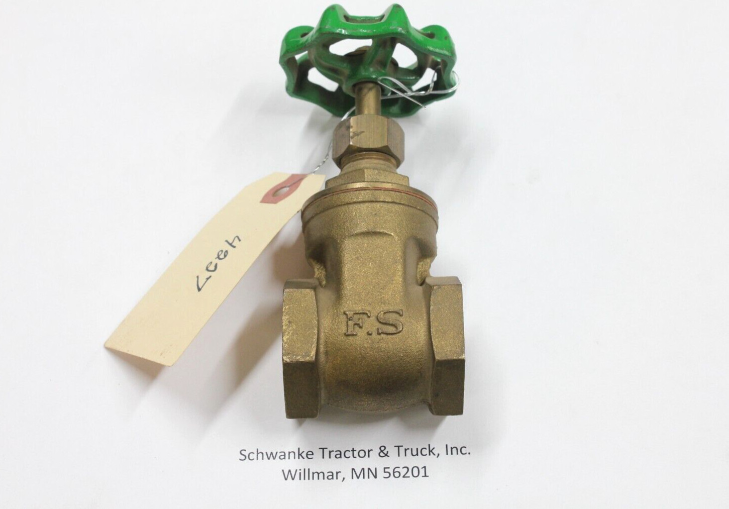 1” brass gate valve 1” FNPT 125 psi