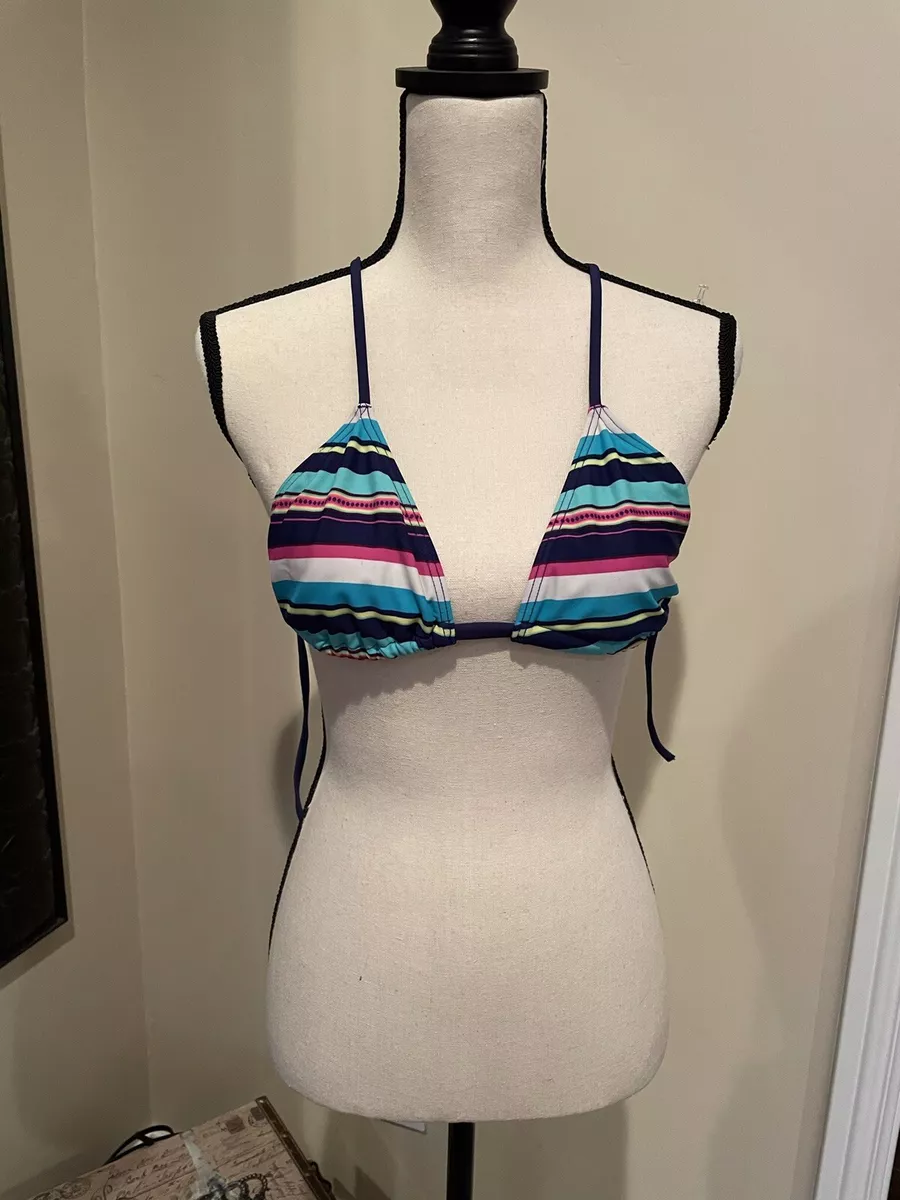 Hollister triangle bikini top deals