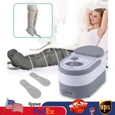 Lymphedema Leg Recovery Compression Boot Leg Compression Massager Device USA 
