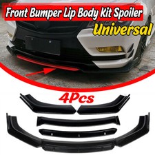 2 layer Front Bumper Spoiler Lip Body Kit Diffuser Spoiler Splitter For Benz