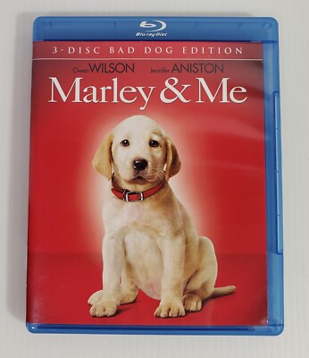 Marley & Me, Three-Disc Bad Dog Edition, Blu-ray Movie