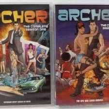 Archer Seasons 1&2 DVDs
