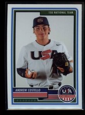 2023 Panini USA Baseball Stars & Stripes #24 Andrew Costello