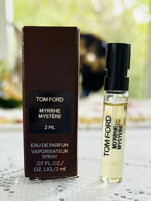 Tom Ford Unisex Myrrhe Mystere Eau De Parfum EDP .07oz 2ml Spray Sample NIB