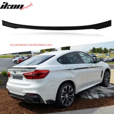 Fits 15-19 BMW F16 X6 F86 Performance Style Rear Trunk Spoiler Wing Unpainted