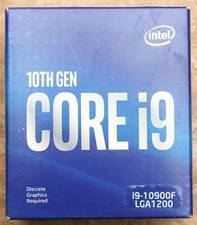 Intel Core i9-10900F Processor (5.2 GHz, 10 Cores, Socket LGA1200