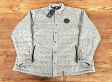 New Harley-Davidson Quilted Casual Hybrid Shirt Jacket, Gray 96581-19VM Mens 3XL