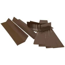 Gibraltar Building Products Roof Flashing 32"X.012"X5" Galvanized Steel Brown