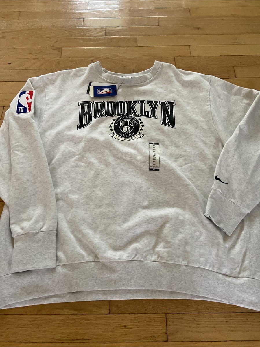 boston celtics courtside nba fleece crew sweatshirt