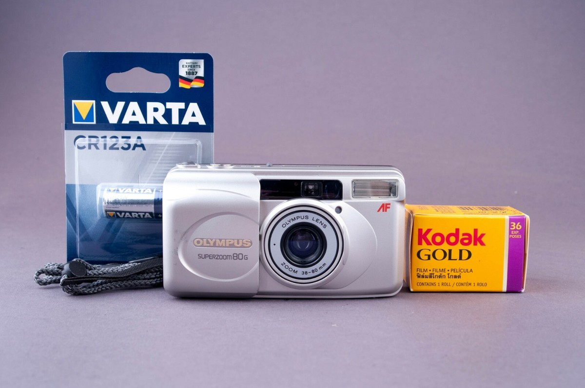 オリンパス OLYMPUS SUPERZOOM 80G Olympus Superzoom 80G 35mm Point & Shoot Film Camera | eBay