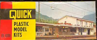 Bahnhof Reifland HO Train Station Model Building Kit Germany B651