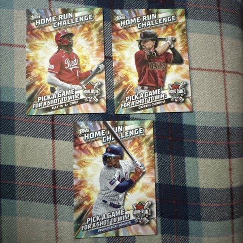 2024 Topps Home Run Challenge Unscratched Elly De La Cruz, Carroll