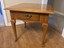 ethan allen heirloom nutmeg maple square end table, 10-8035. read for shipping