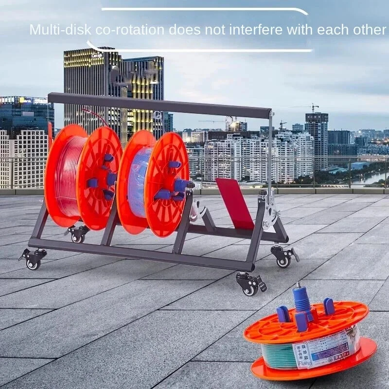 Wire Stringer Electrical Stringer Pay-off Artifact Folding BV Wire Three-wire - Image 3 of 4