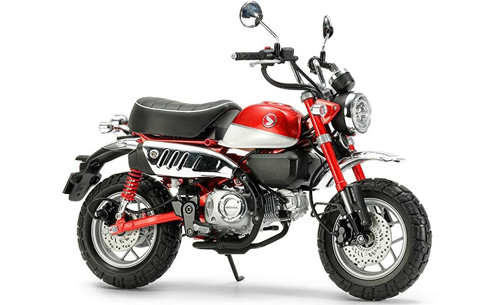 1/12 Honda Monkey ダイキャストモデルVAN·JACKET Amazon.com: Aoshima Skynet 1/12 Honda Monkey 125 '22 Complete