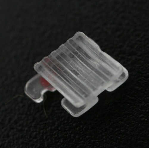 Staffe ortodontiche ceramica zaffiro tutore dentale estetica elegante Roth MBT 022 - Foto 44 di 44