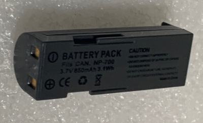 Batterie 850mAh type D-LI72 DB-L30 NP-700 SLB-0637 pour