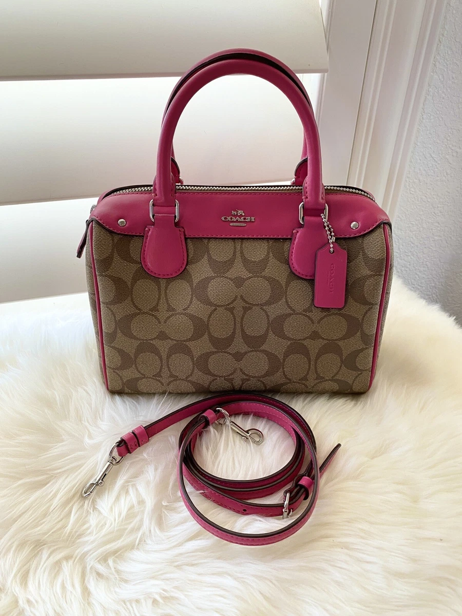 coach mini bennett satchel fake vs original