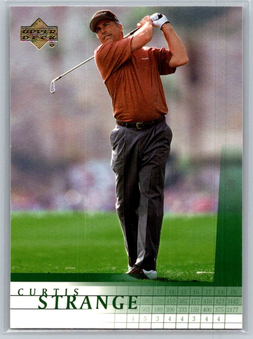 💎2001 Upper Deck Golf #26 Curtis Strange💎