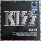 KISS - ICON 'SILVER BLACK SPLATTER VINYL' USA EXCLUSIVE RELEASE, SEALED