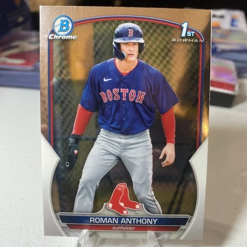 2023 Bowman Chrome BCP-71 ROMAN ANTHONY 1st Bowman Card Boston Red Sox