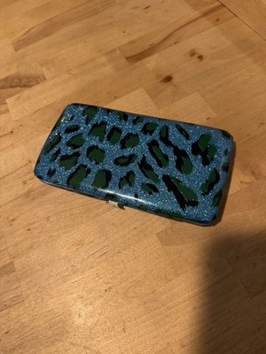 Hard case Cheetah Print Wallet