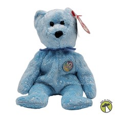 Ty Beanie Babies Decade the Bear - Light Blue 045853