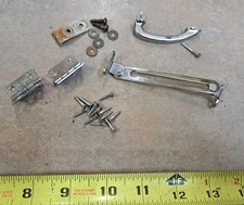 Oem 1967 Jaguar 420 Glove Box Hardware Hinges Handle Stop Screws Oem 1967 Jaguar 420 Glove Box Hardware Hinges Handle Stop Screws