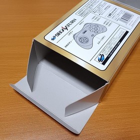 Sega Saturn console with bonus software and controller software loading confirme