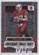 2021 Contenders Draft Picks Conference Finals Ticket 96/99 Philip Rivers #10 4z8