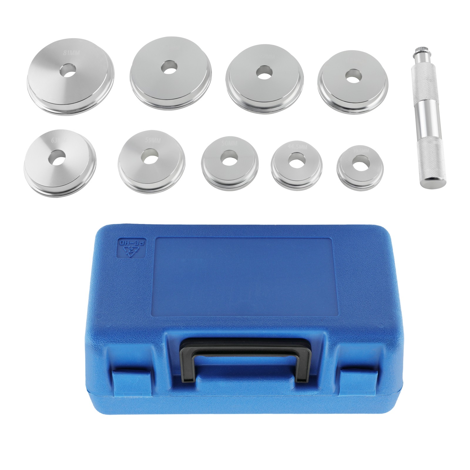 10pcs Aluminium Wheel Oil Bush Bearing Race Press Seal Driver Tool Kit Installer - Image 3