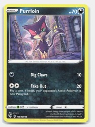Purrloin 106/189 Darkness Ablaze Common Pokemon TCG