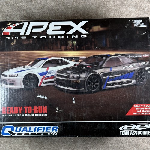 Team Associated Apex RTR Auto Fernbedienung Qualifier Serie 4WD Teile Box Sender - Bild 2 von 24