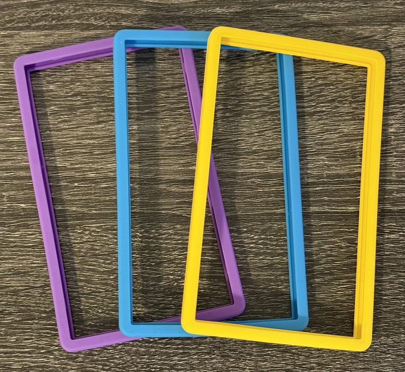 X3 Blue Yellow & Purple Graded Card Bumper  PSA Graded Card Case Guard 