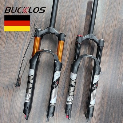 Gerade Mountainbike Federgabel 26/27,5/29 Zoll MTB Scheibenbremse 9mm QR Gabeln