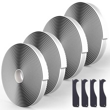 Black Butyl Seal Putty Tape - 1/8" x 3/4" x 30 ft 4-Pack - Camper/RV Window...