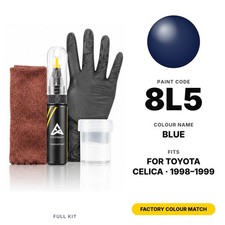 Touch Up Paint For Toyota Celica 8l5 Blue Full Kit Factory Colour Match