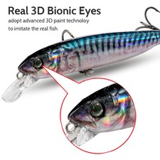 Fishing Lure 10g 10.2cm Hook Swimbait Kit Fishing Tackle Wobbler Rattle Cranbait