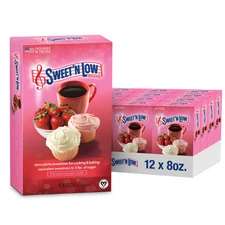 Zero Calorie Bulk Sweetener, 8 oz. Box, 12 Pack, Granulated Sugar Substitute ...