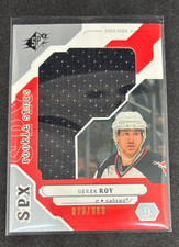 2003-04 SPX Game Jersey RC Derek Roy 078/999 #238