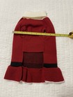 Dog Christmas Sweater Dress Girl Santa’s Helper Red Tutu Flowy Skirt Size S — photo 8
