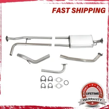 Muffler Exhaust System Kit For 2007-2015 Nissan Titan 5.6L 139.8 Wheelbase Only