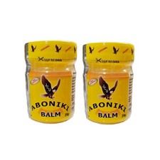 Aboniki Balm Relieves pain, aches, backaches, cold -25g- (2 PACK)