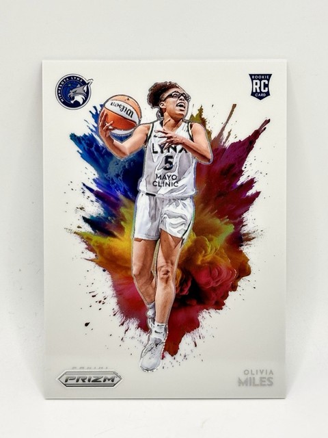 2026 Panini Prizm WNBA Olivia Miles Color Blast #10 SSP Minnesota Lynx Rookie RC