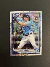 2024 Bowman Curtis Mead 28 RC Mojo Refractor | Tampa Bay Rays