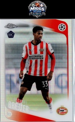 2025-26 Topps Chrome UEFA Club Competitions #146 Michael Bresser Refractor