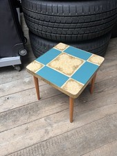 Vintage Beistelltisch 60er/70er | Fliesen Tisch Retro | Kult Möbel